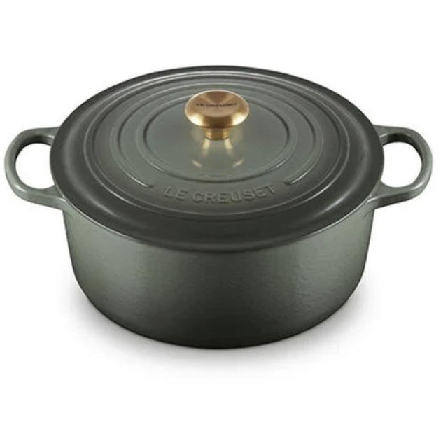 Le Creuset Signature Round Dutch Oven in Thyme (7.25 quarts)
