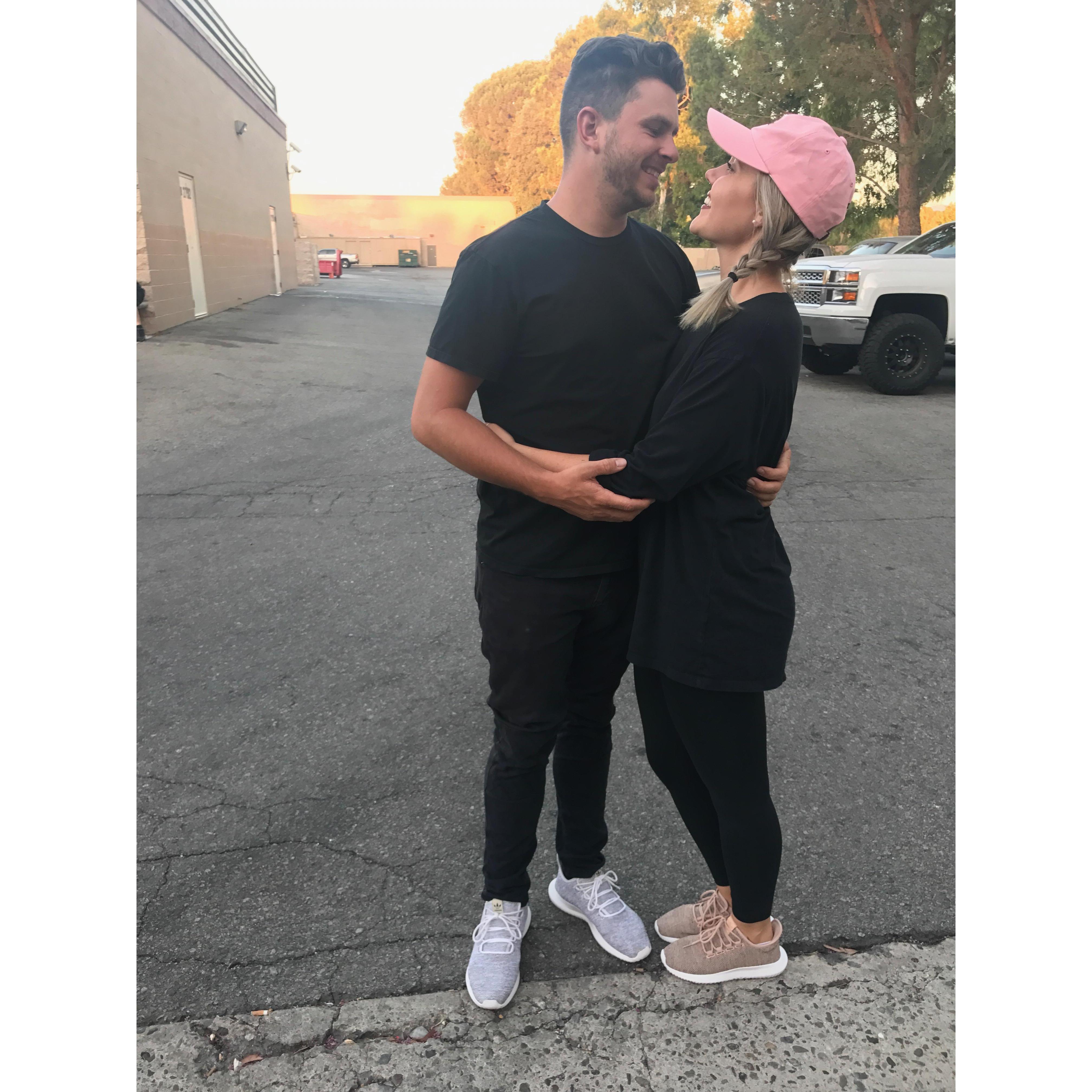 Fun fact: we tend to unintentionally match... a lot