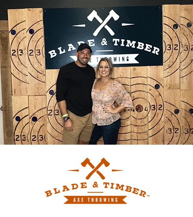 The day I become a professional axe thrower ;) after Richie thought he was better!