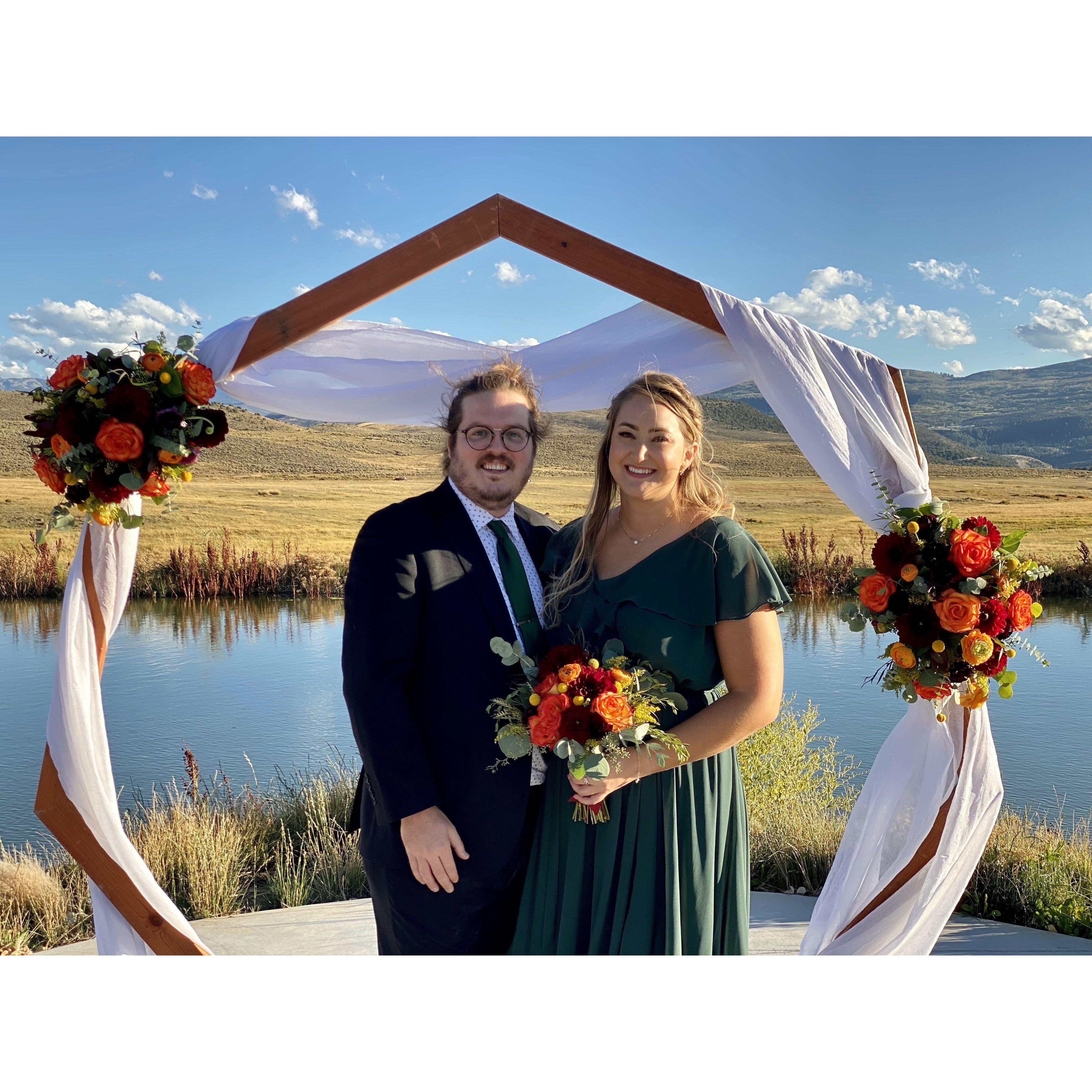 Colorado for Lindsey's sister's wedding, 2022