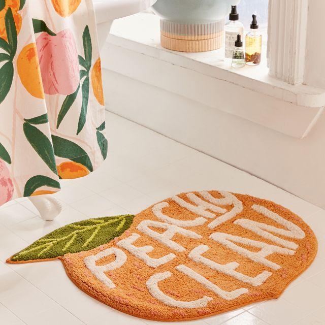Peachy Clean Bath Mat