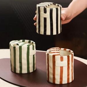Hand-Painted Ceramic Cups