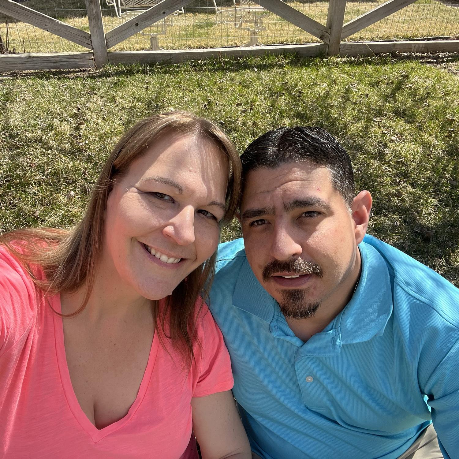 Our first Easter after moving in together.