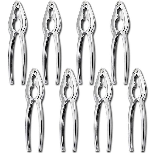 Crab Crackers and Tools, Lobster Crackers, Seafood Crab Leg Cracker Tools, Nut Cracker Set, 8 PACK