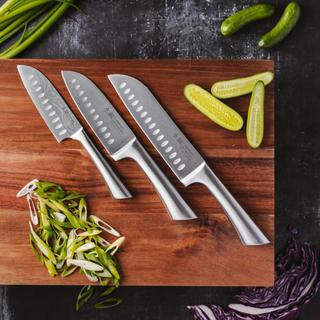 Damashiro 3-Piece Santoku Knife Set