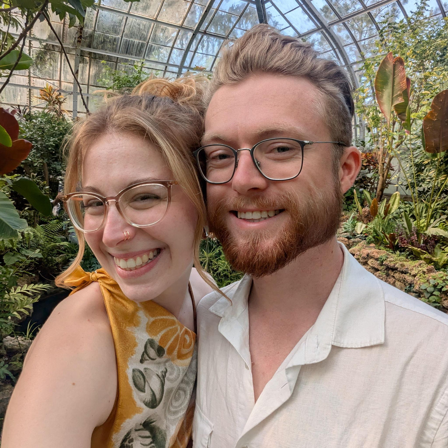 Moments before we got engaged in Eden Park, Cincinnati :)