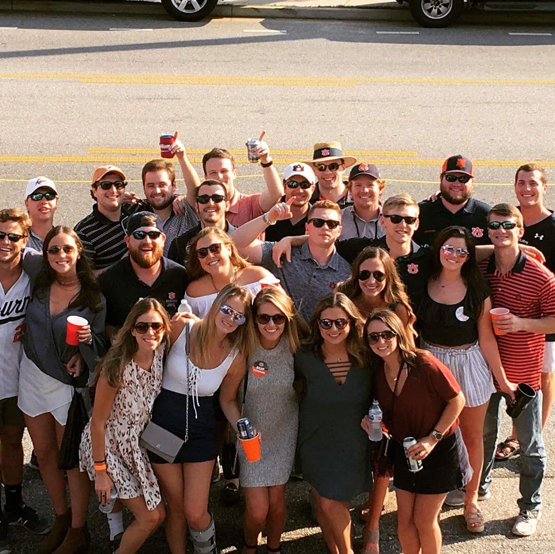 Our annual friends trip to Auburn for a football game, 2017!