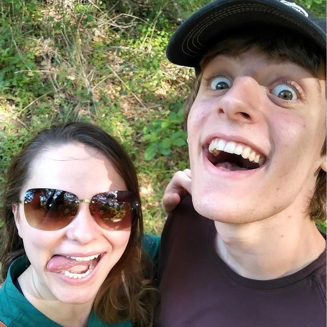 Two goofballs!