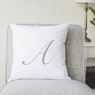 Personalized Script Throw Pillow