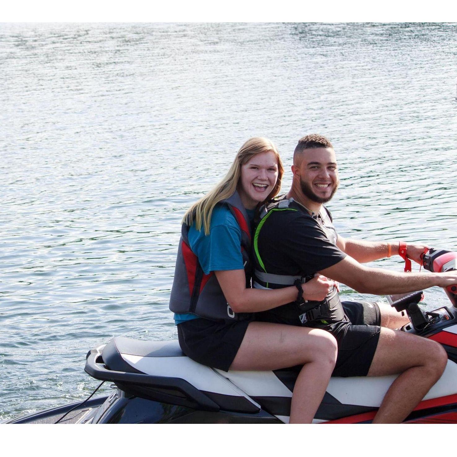 Marcus' true love, aside from me of course - Lake Quinsigamond, MA 08.2020