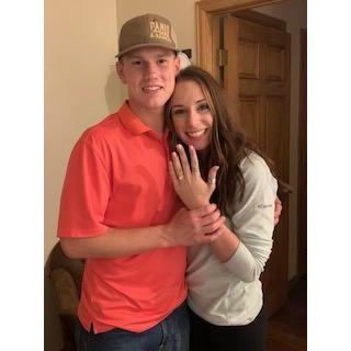 The night we got engaged!