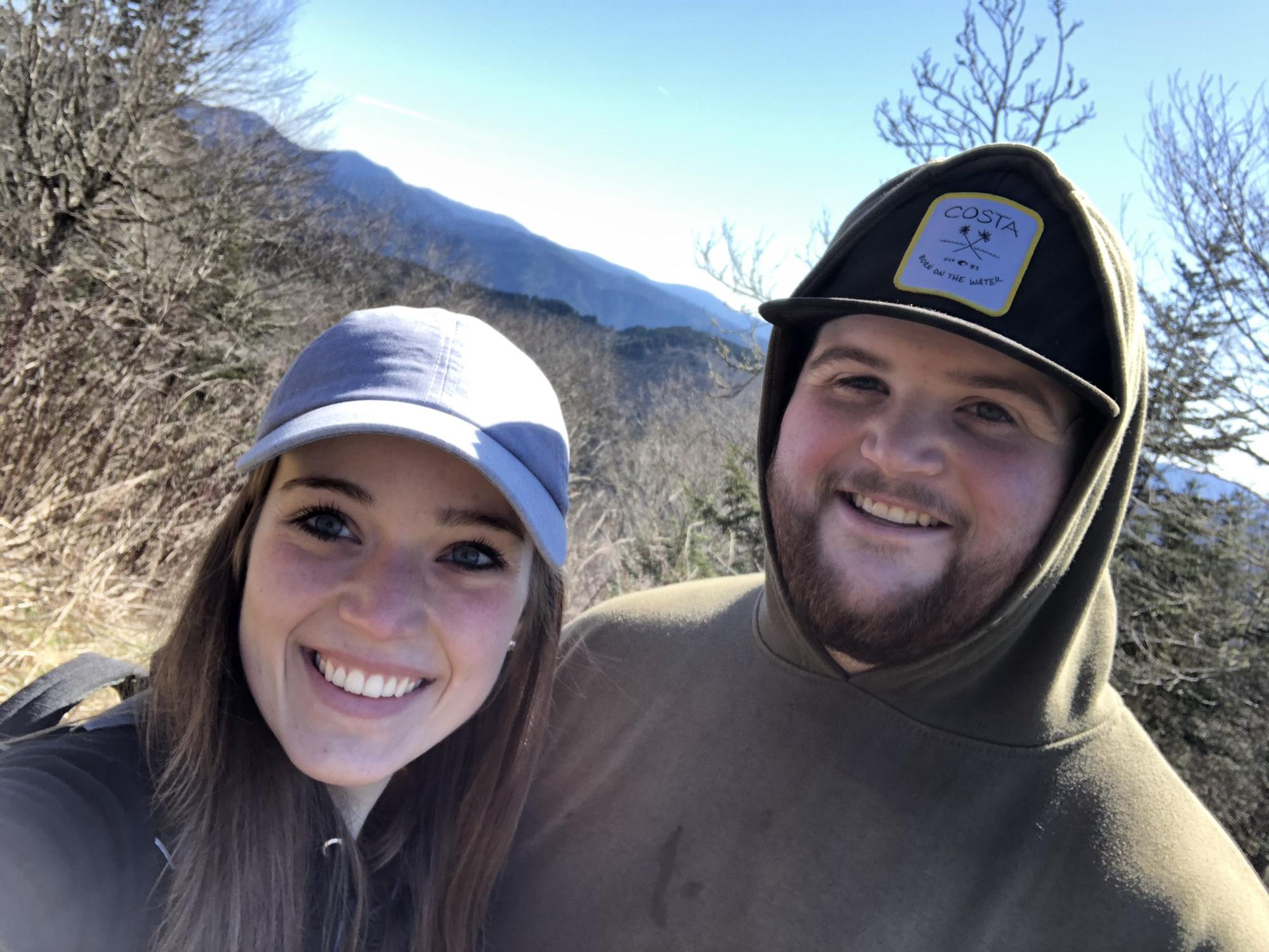 Hiking in the Smokies. March 2021.