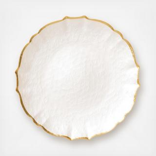 Baroque Glass Salad Plate