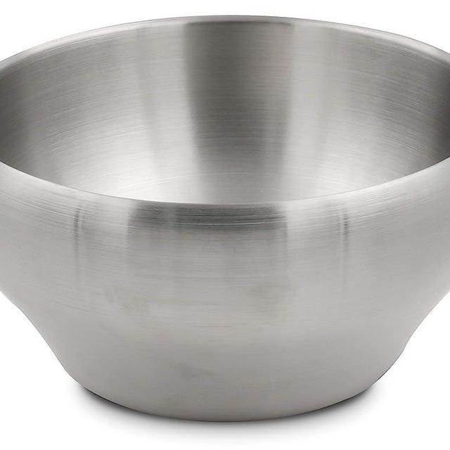 Stainless Steel Double-wall Vacuum Insulated Bowl, 24 oz, Perfect bowls for serving ice cream or hot soup (1 Pack, Stainless Steel)