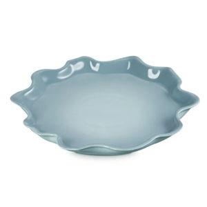 Iris Collection Serving Platter in Sea Salt