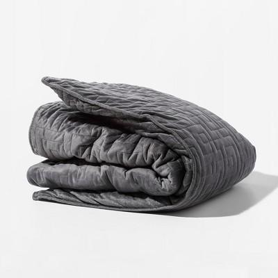 48” x 72” Weighted Blanket with Removable Cover Space Gray – Gravity