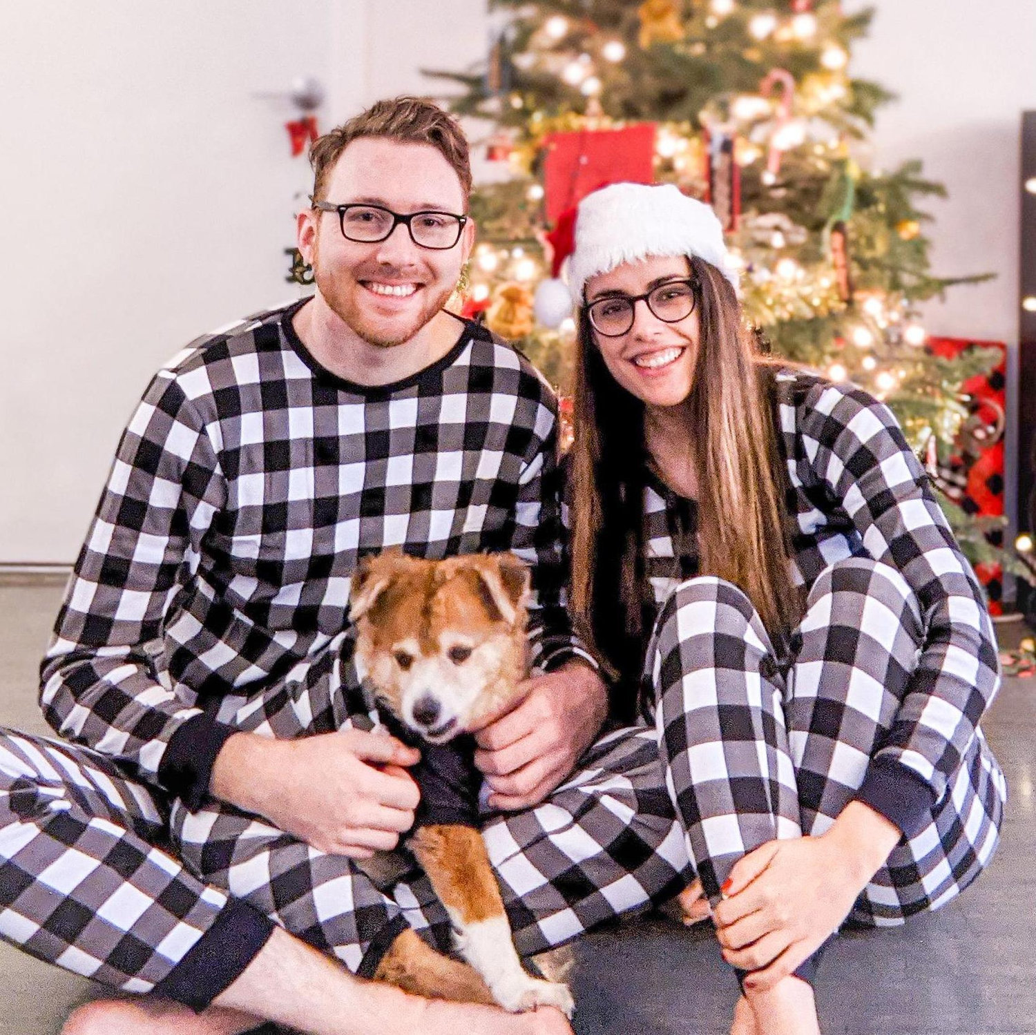 December 2020: Our first Christmas together + Bella!