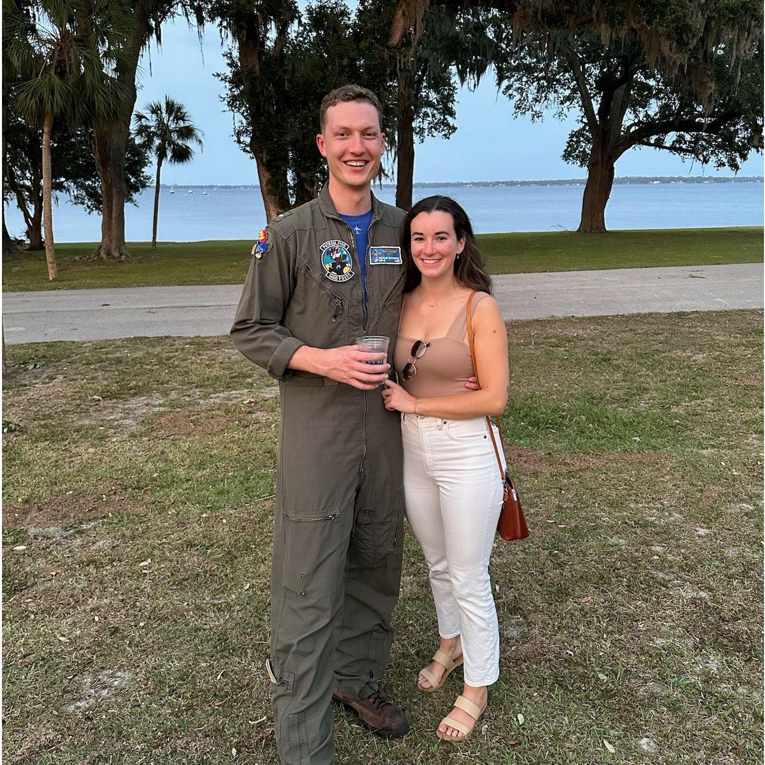 Cocktail hour at the Officer's Club