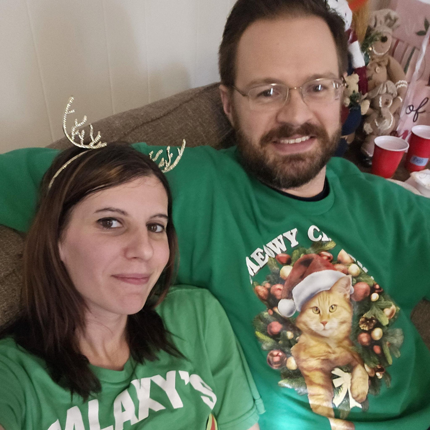 This was our first Christmas with my parents and Russell.