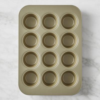Williams Sonoma Red Goldtouch® Nonstick Muffin Pan, 12-Well