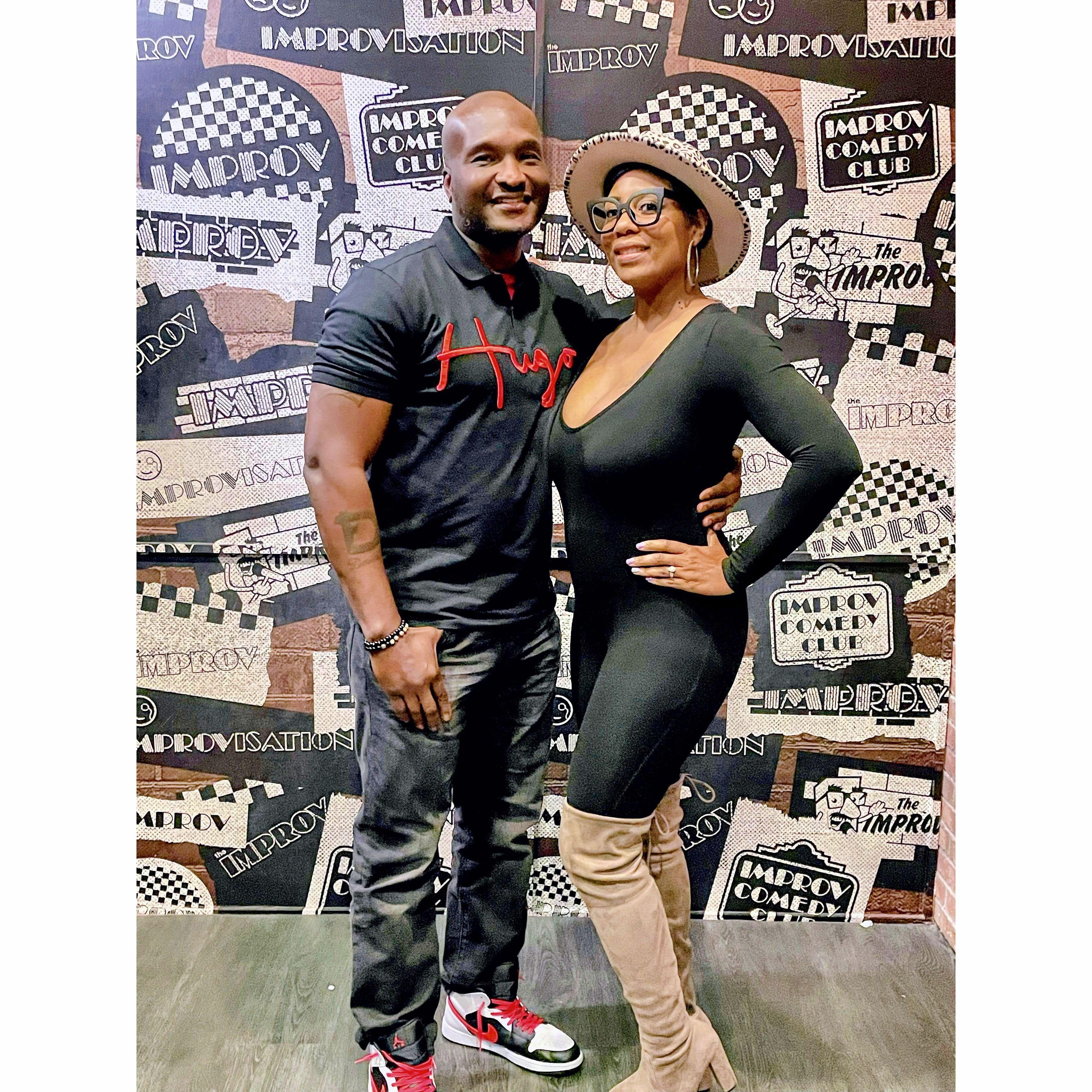 Date night at the Raleigh Improv