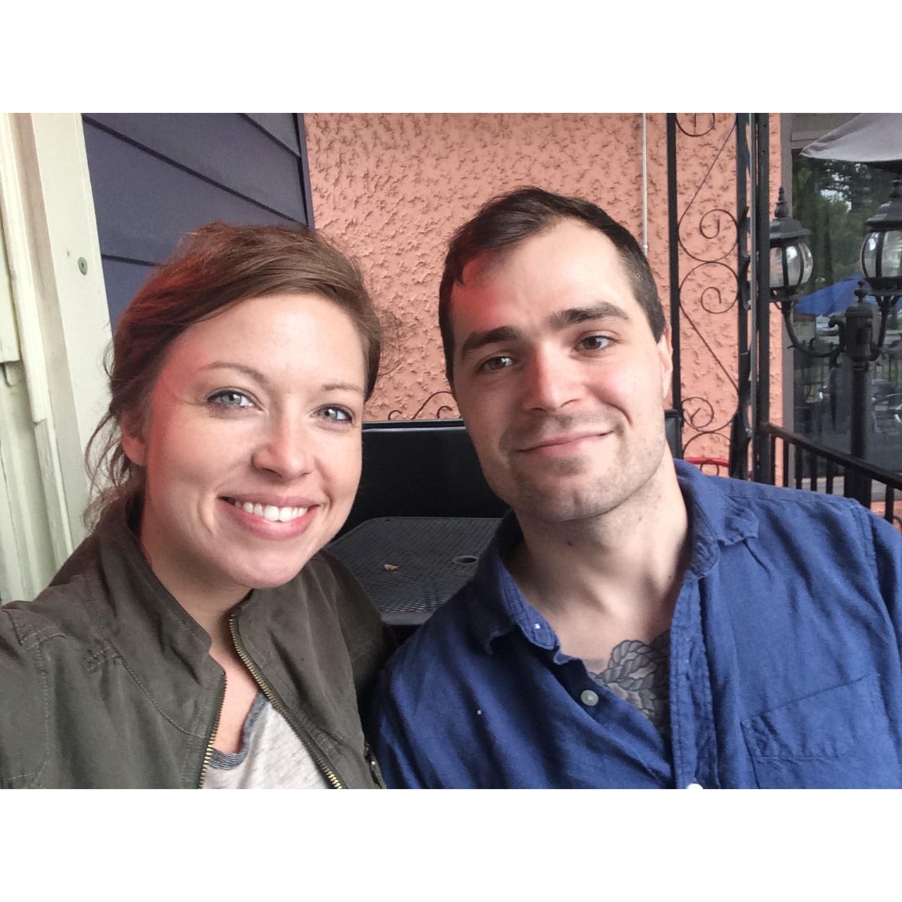 Eating at Kashmir... something that takes up about 30% of our time in life because we love Indian food so much.