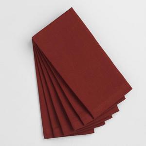Henna Red Buffet Napkins Set of 6