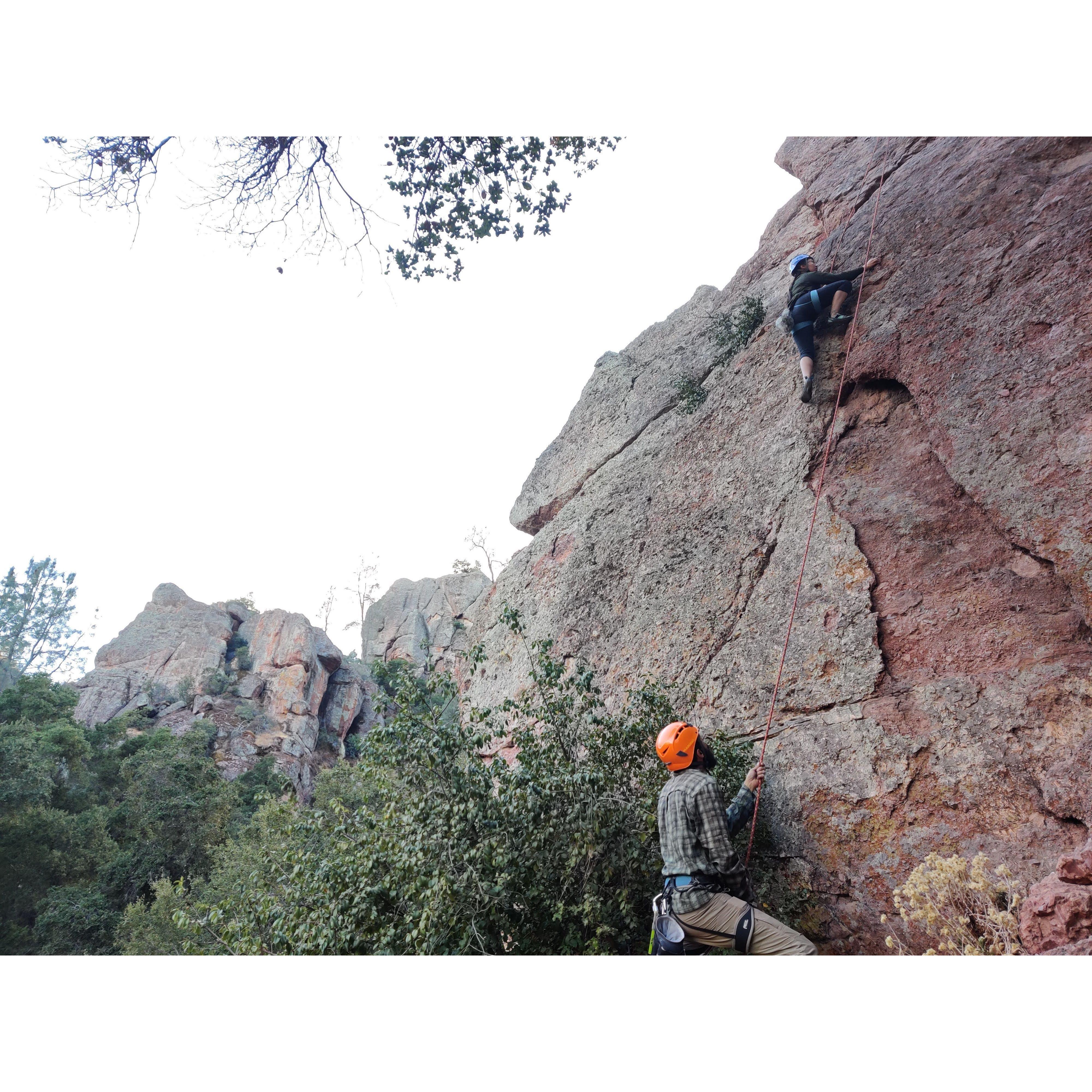 I've found my belay partner for life <3