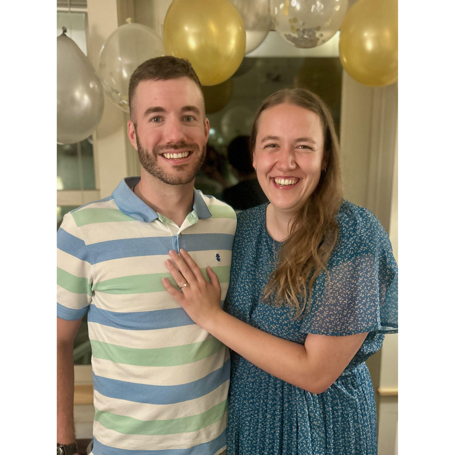 The night we got engaged