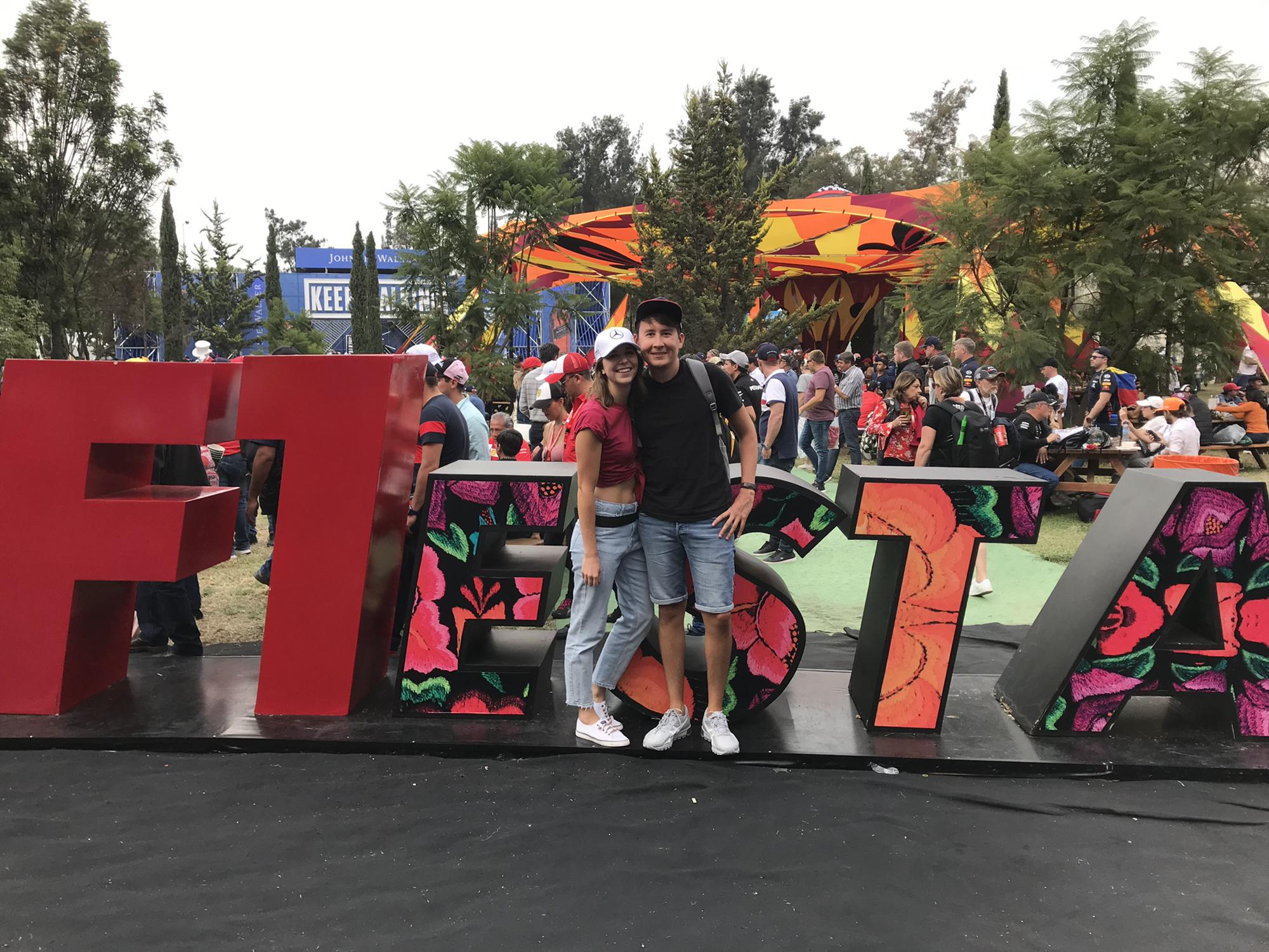 Jackie's first F1 race in Mexico City