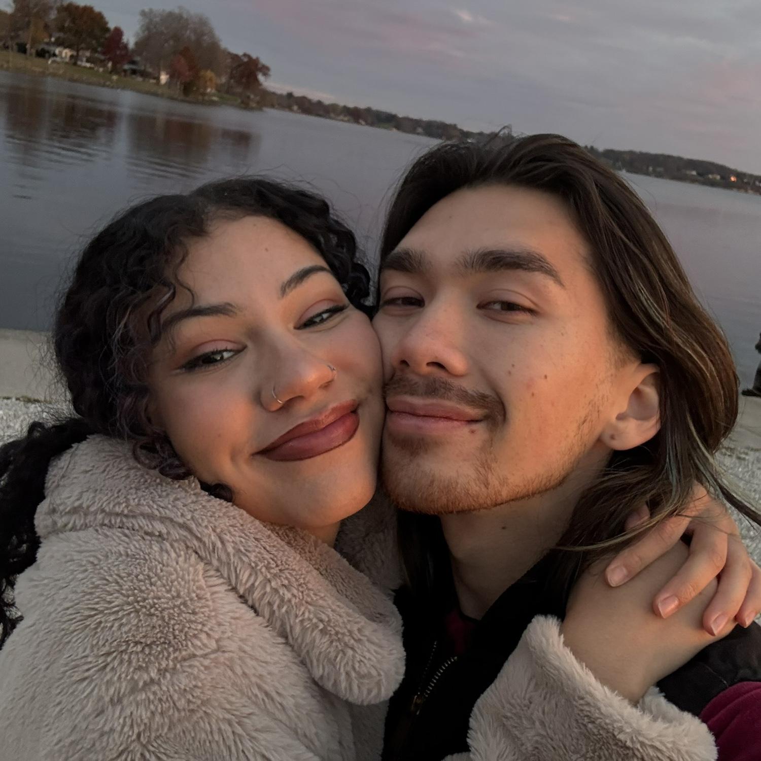 2 year anniversary of us dating! 11/13/25 
(He would’ve proposed this day but I was suspicious so he decided the following month😭)