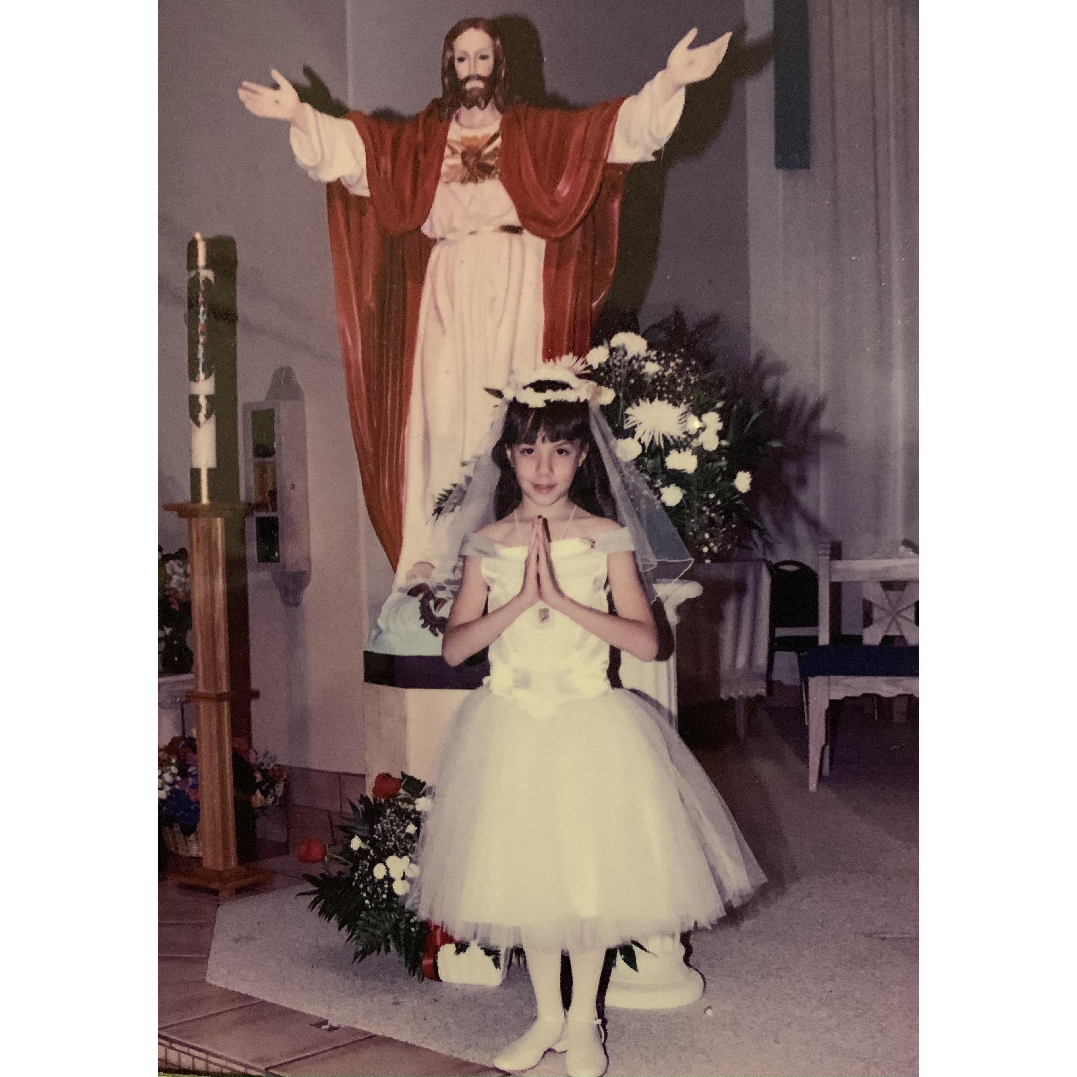 Joahna's First Holy Communion!