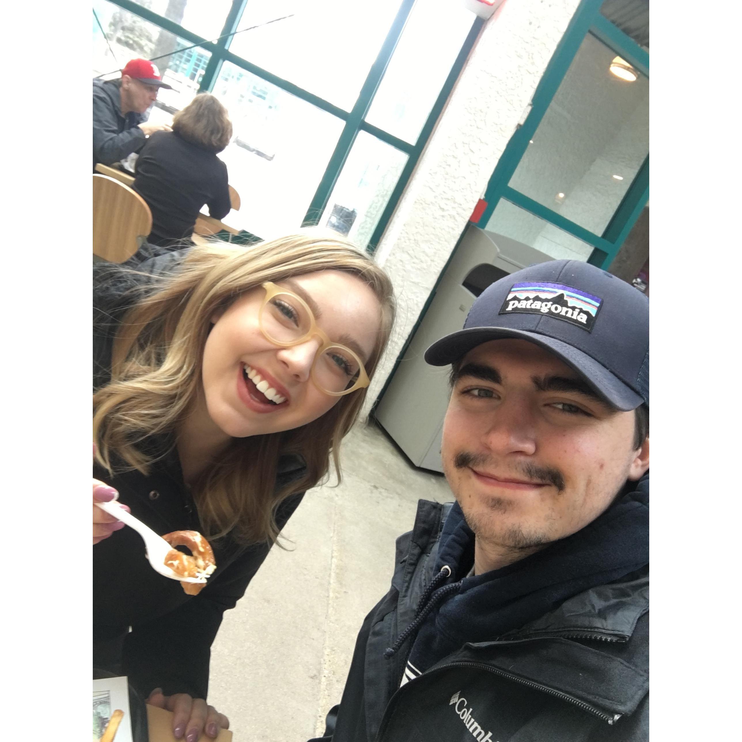 We spent a few days in Canada!