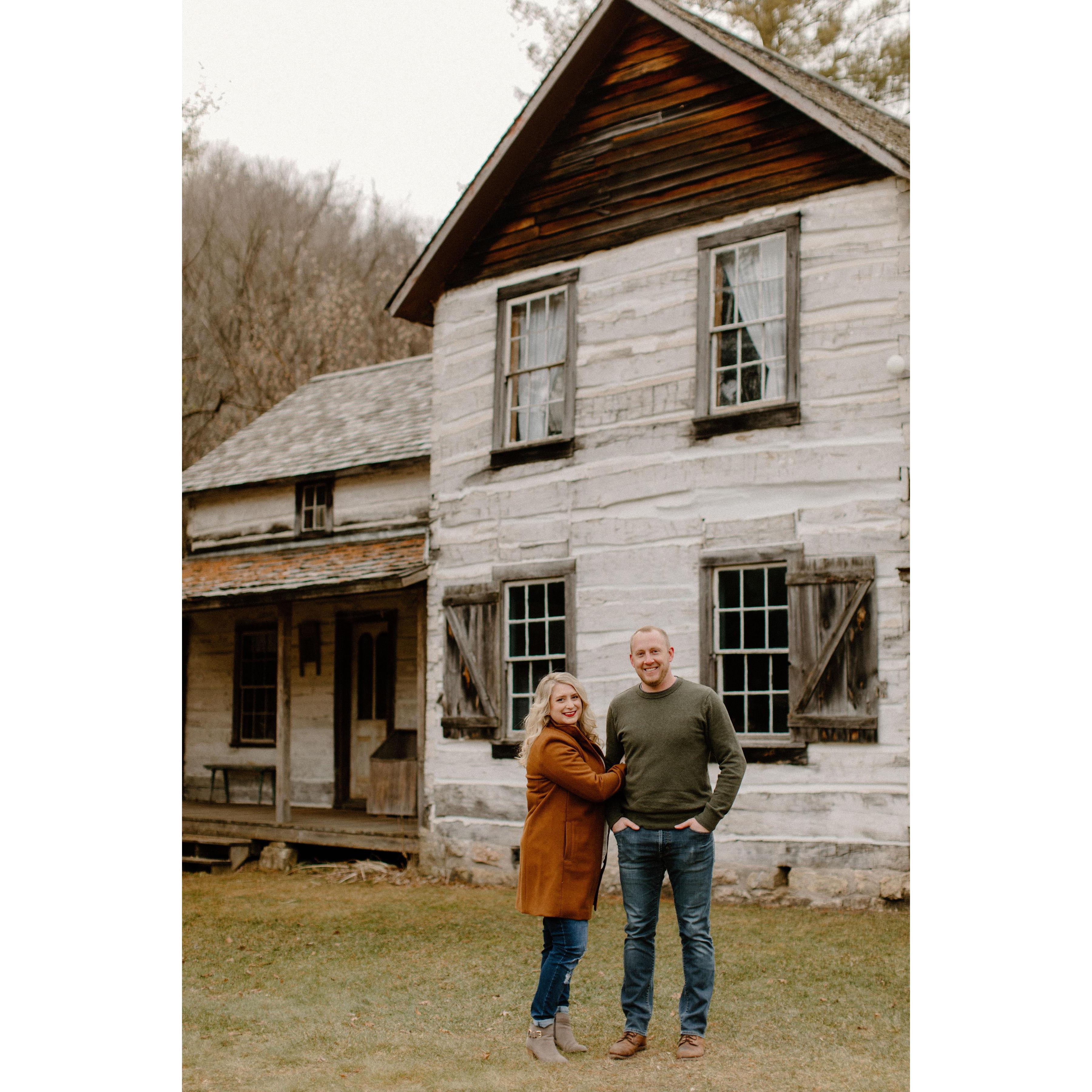 Engagement photos taken at Norskedalen Nature & Heritage Center by the extremely talented Whitney Wiatt.