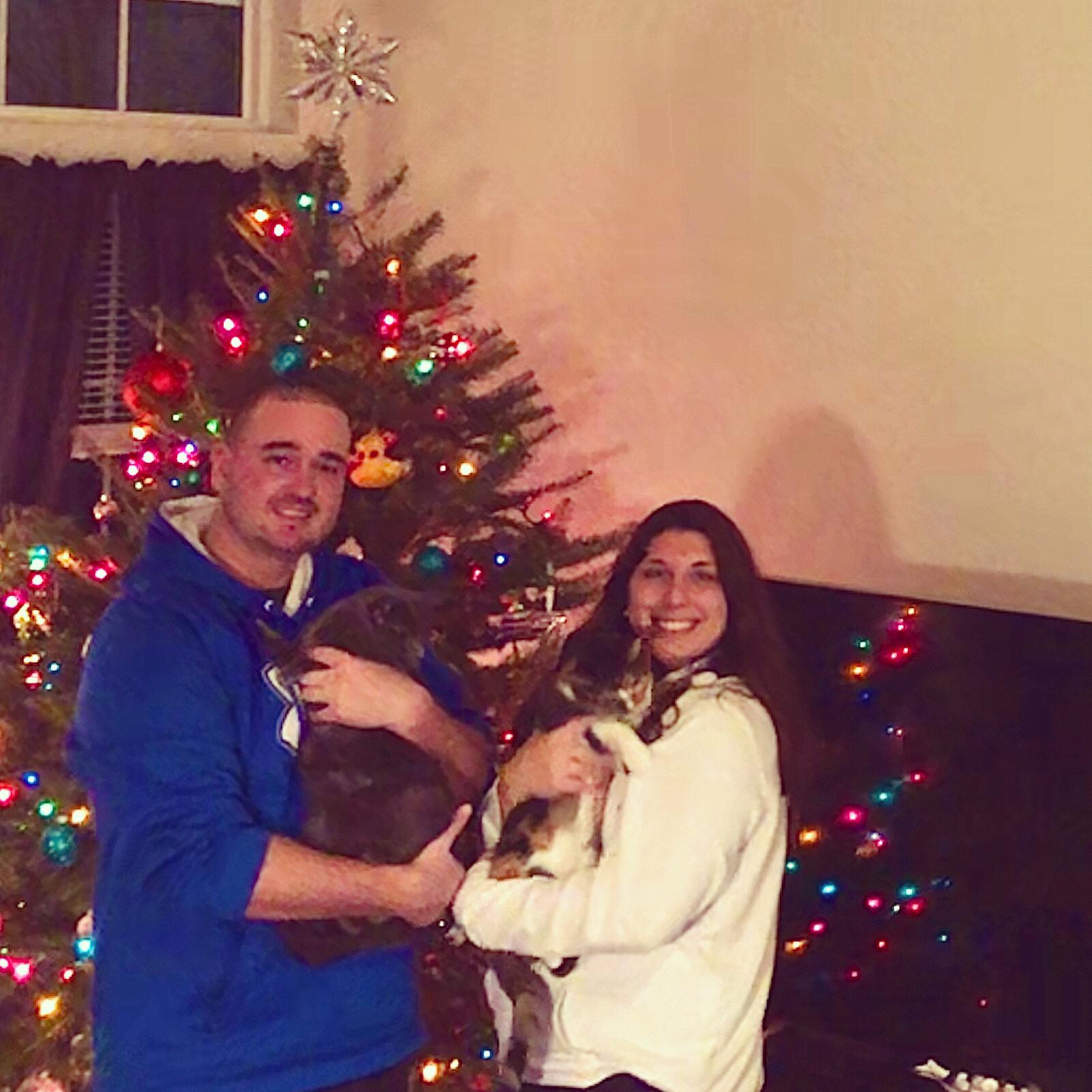 Our first Christmas engaged! 2019