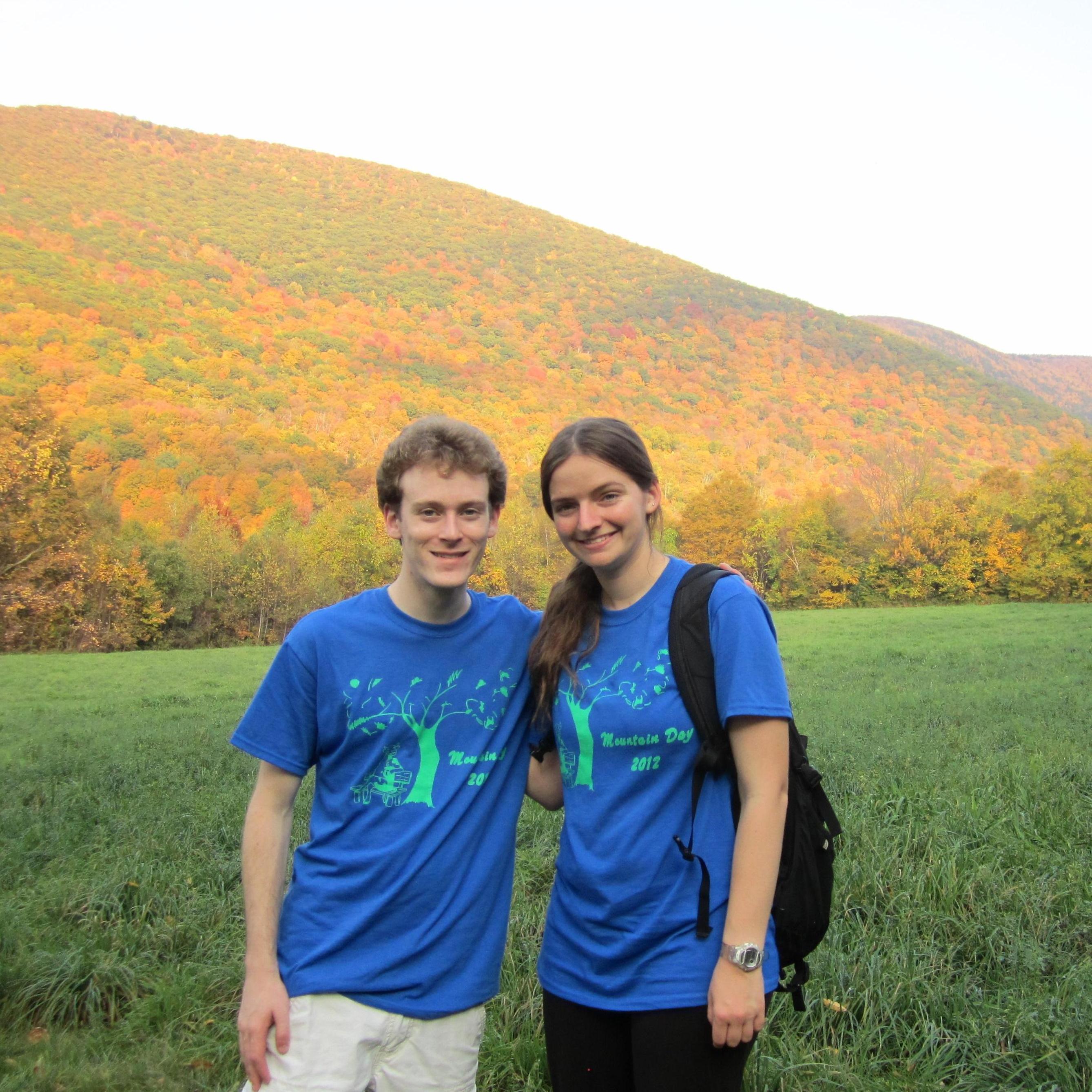 Mountain Day 2012! This is the anniversary of the day we met.