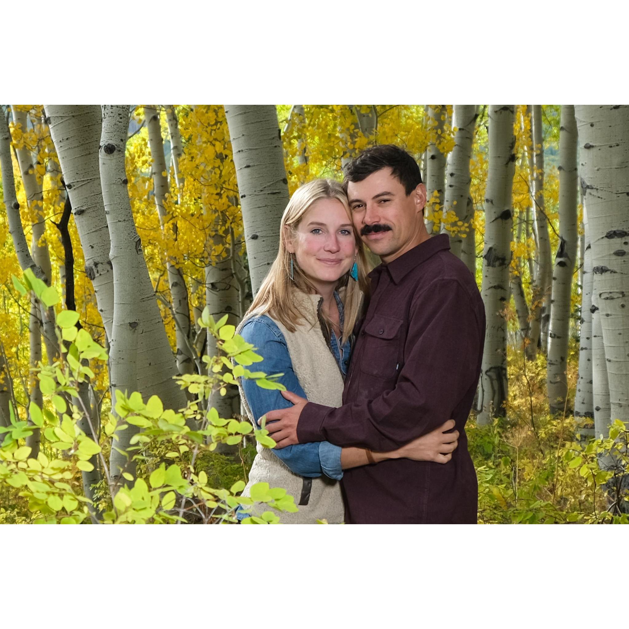 Alex's talented dad, Ilya, took our engagement photos this past fall in Colorado!
