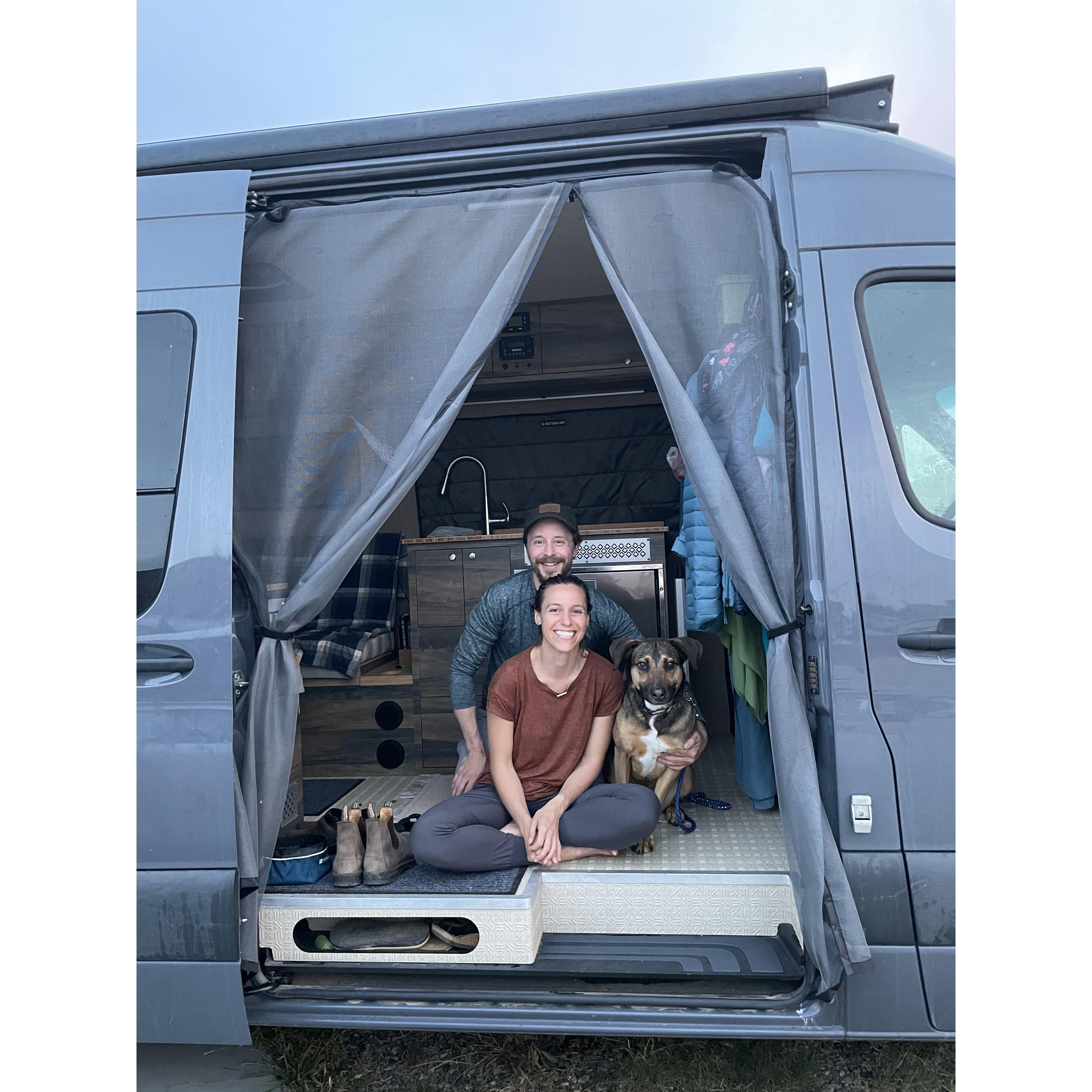 Lived in our van named Gordo for some time.
