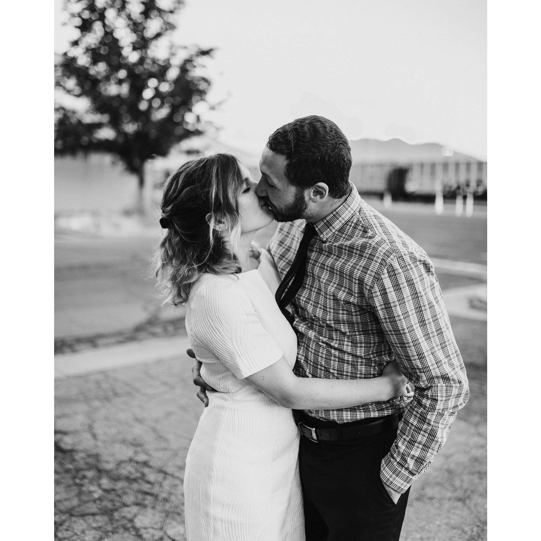 The first time we traveled together!