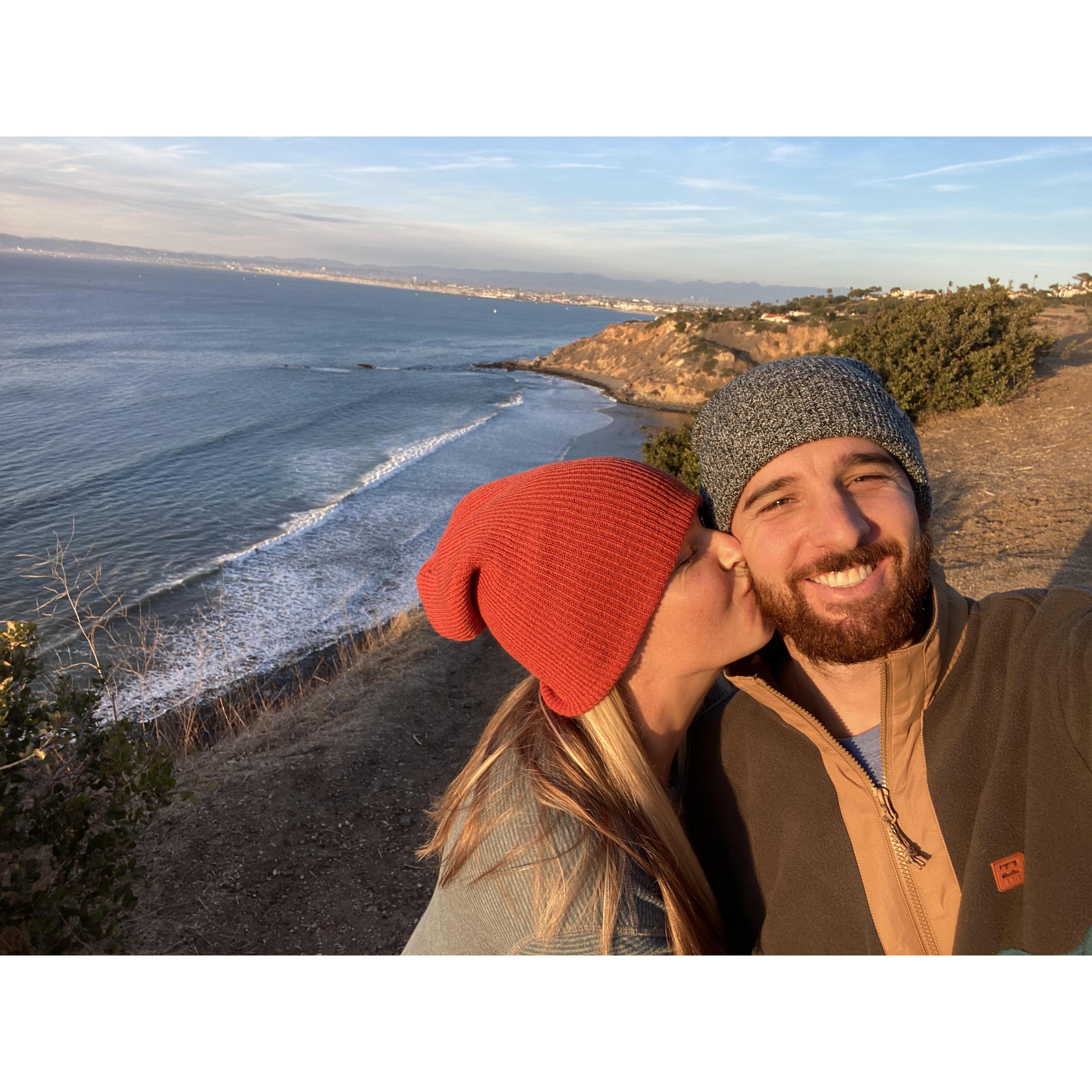 Palos Verdes cliffs