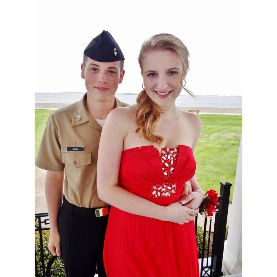 First Military ball we went to together.