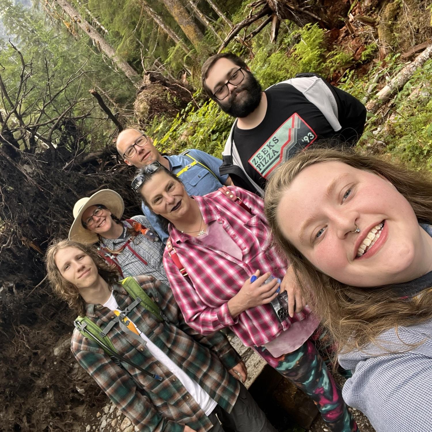 Moms birthday hike.
