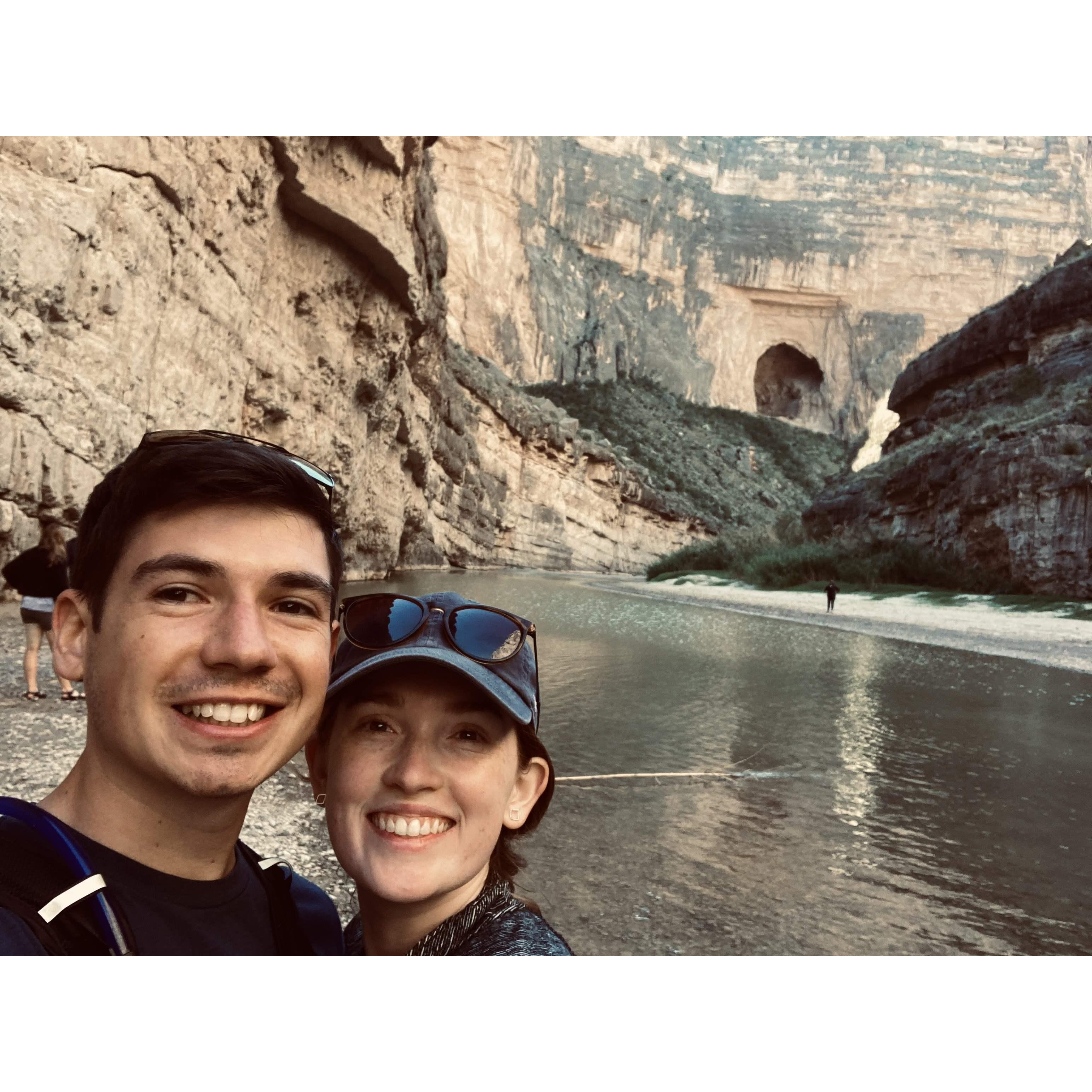 October 2021: Canoed down the Rio Grande and camped nearby for Brian's 24th birthday.