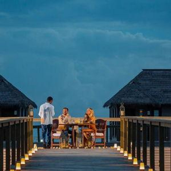 Private Candlelight Dinner on Honeymoon