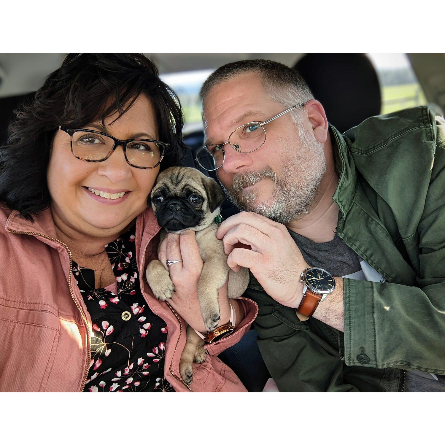 The day we brought Charlie home 4/15/22