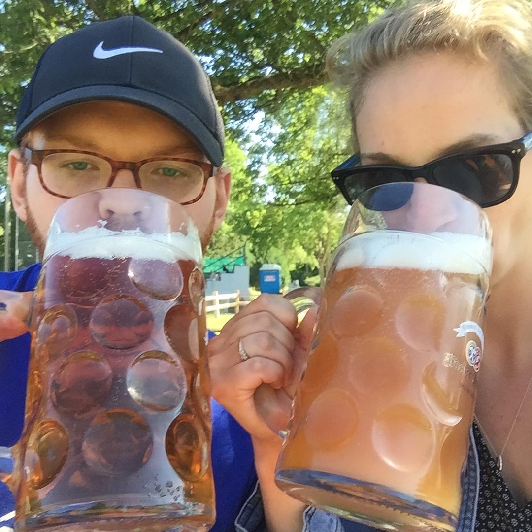 We also love drinking big beers in Wisconsin