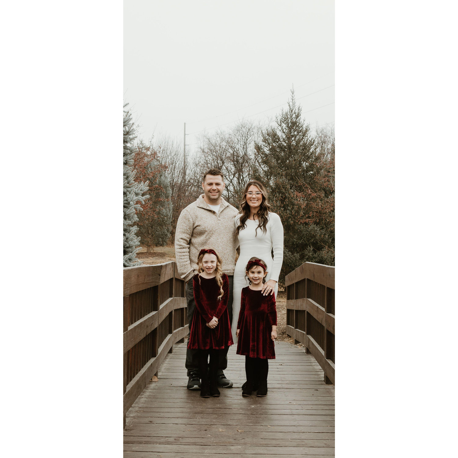 Here is our family! We've been so lucky to have had the opportunity to spend plenty of time traveling and enjoying new places together.