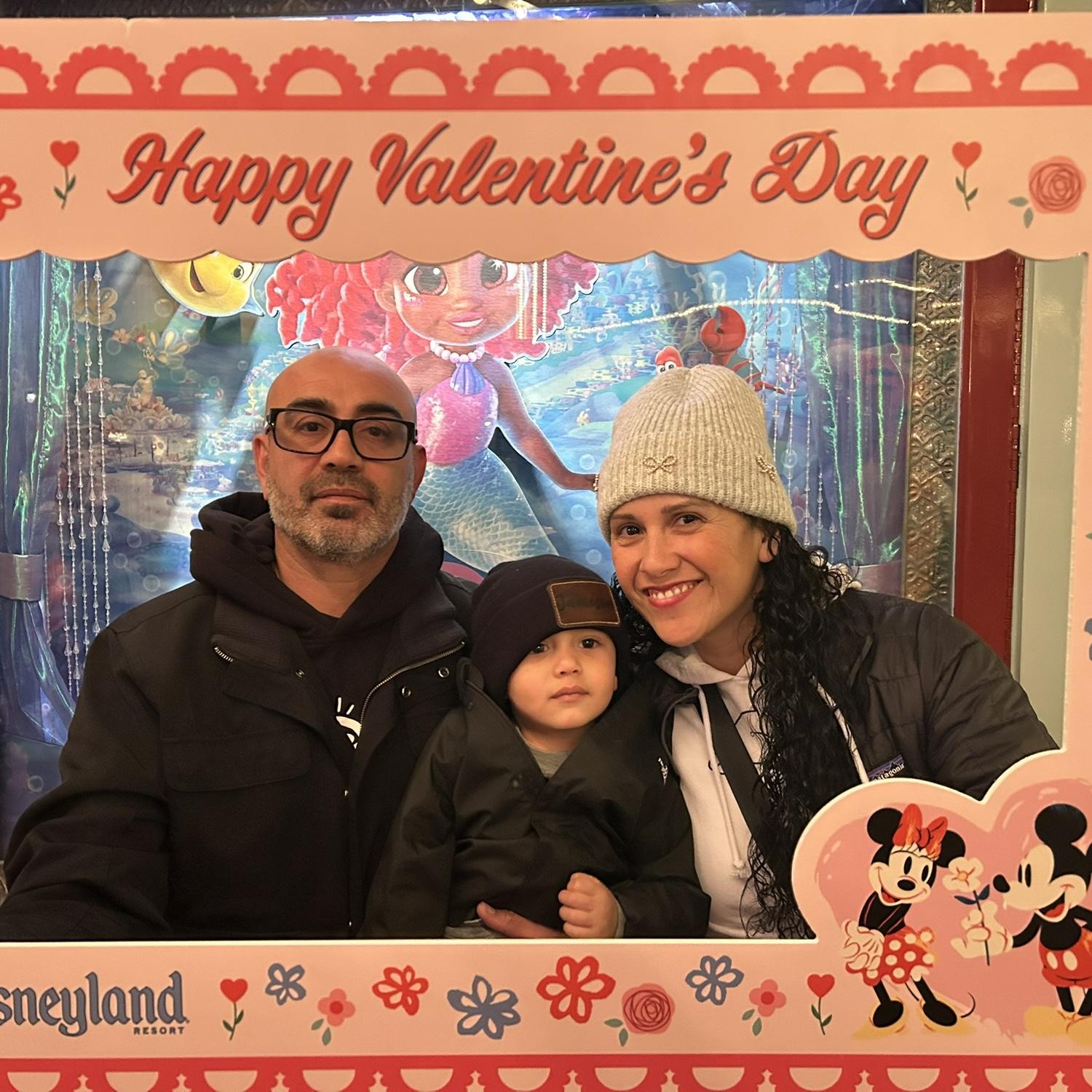 Disneyland on Valentine’s Day, 2025!