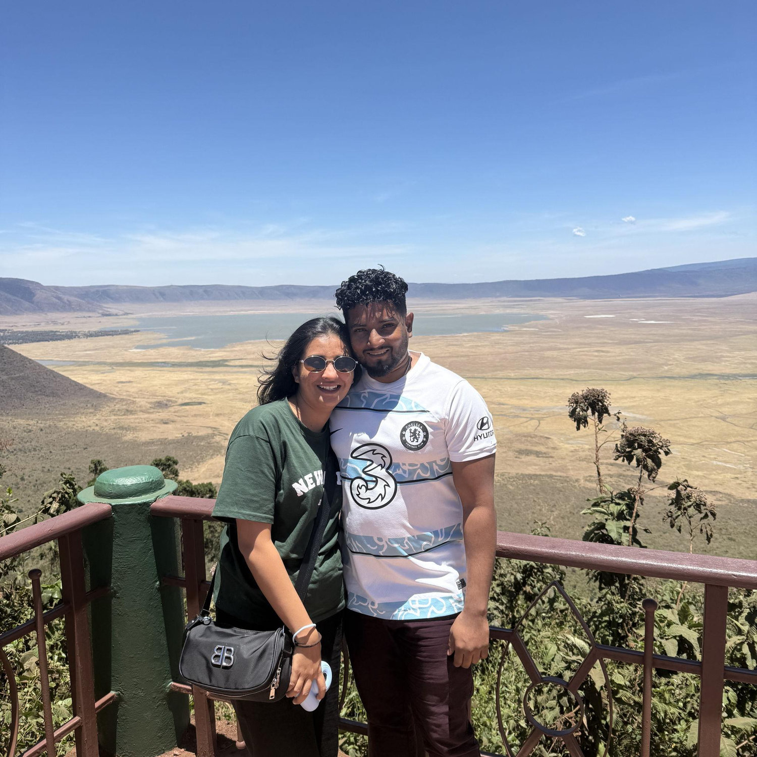 The Background was Amazing but she made it that way with this picture