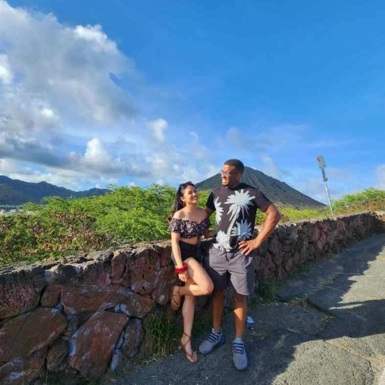 Ken's parents took this picture when we took them to Hawaii for their first time